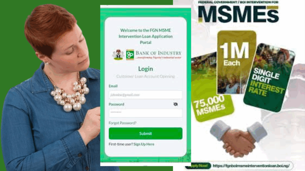 Young entrepreneur in Imo applying for BOI MSME loan with Extra Digital Services